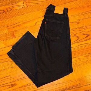 Levi's Black Straight Leg Men's Jeans